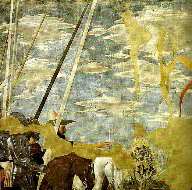 the legend of the true cross, detail